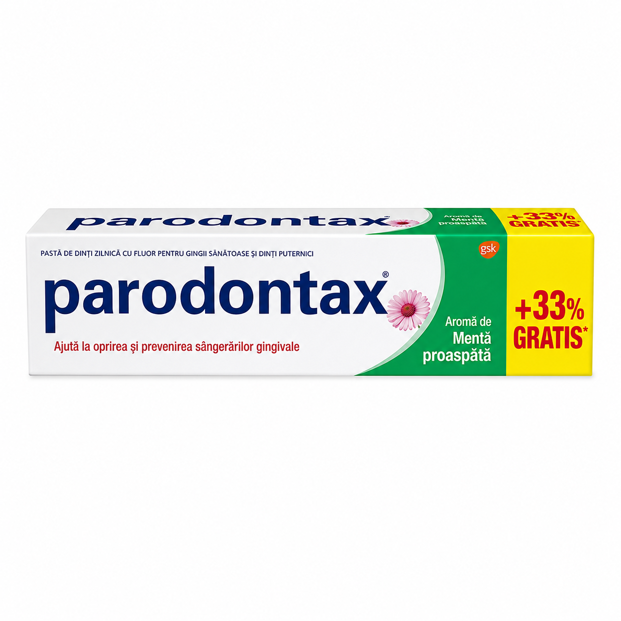 Pastă de dinți Parodontax cu fluor, Aromă de Mentă Proaspătă, 75 ml