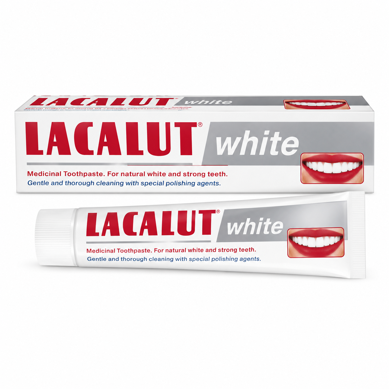 Pastă de dinți Lacalut White pentru albirea dinților, 75 ml