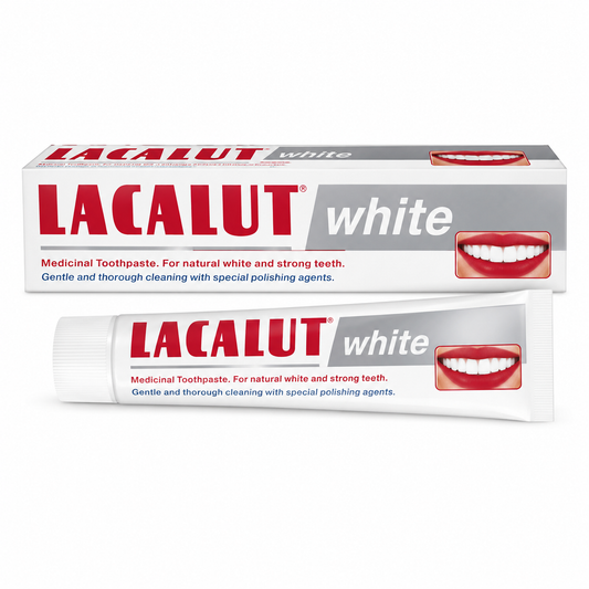 Pastă de dinți Lacalut White pentru albirea dinților, 75 ml