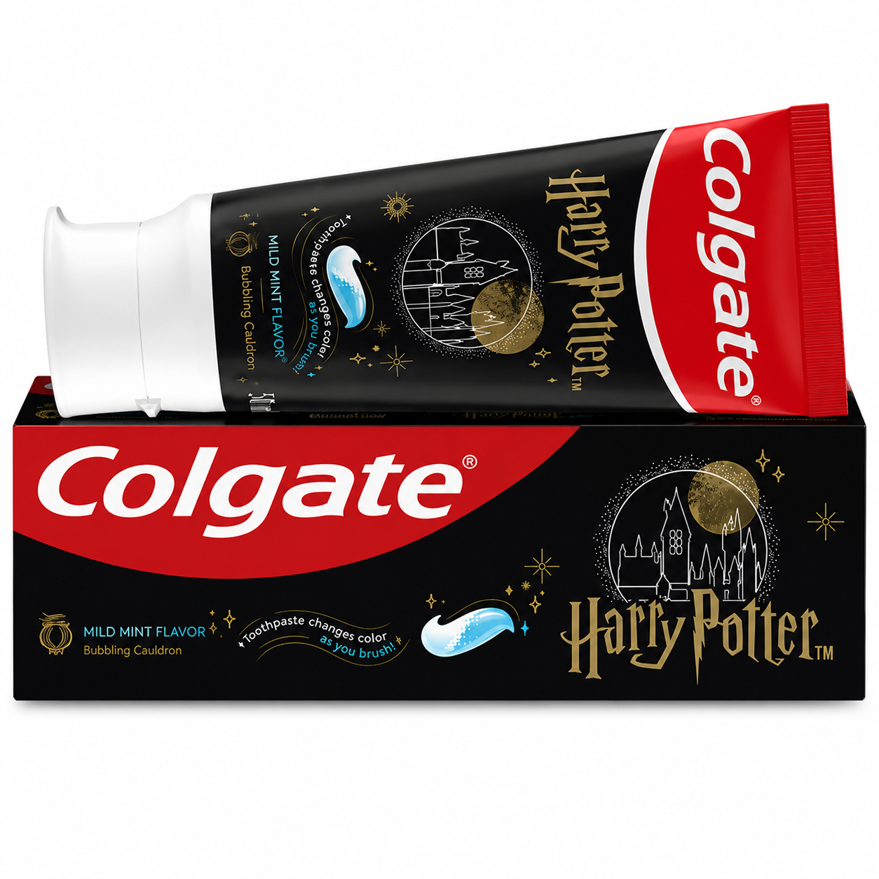 Pastă de Dinți Colgate Harry Potter pentru Copii 6–9 Ani, Aromă de Mentă, 50 ml