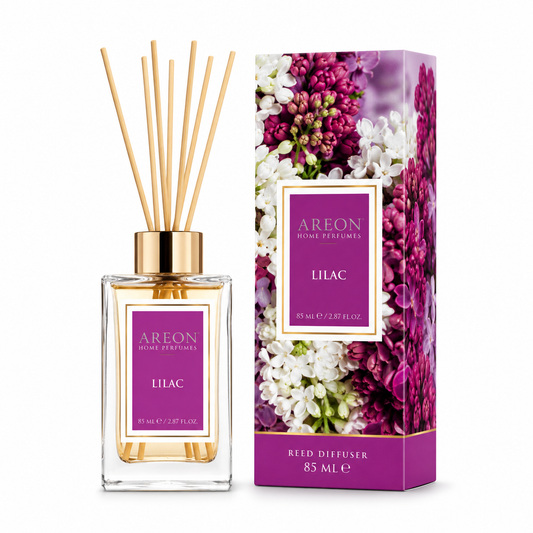 Odorizant de Cameră Areon Lilac cu Bețișoare, 85 ml