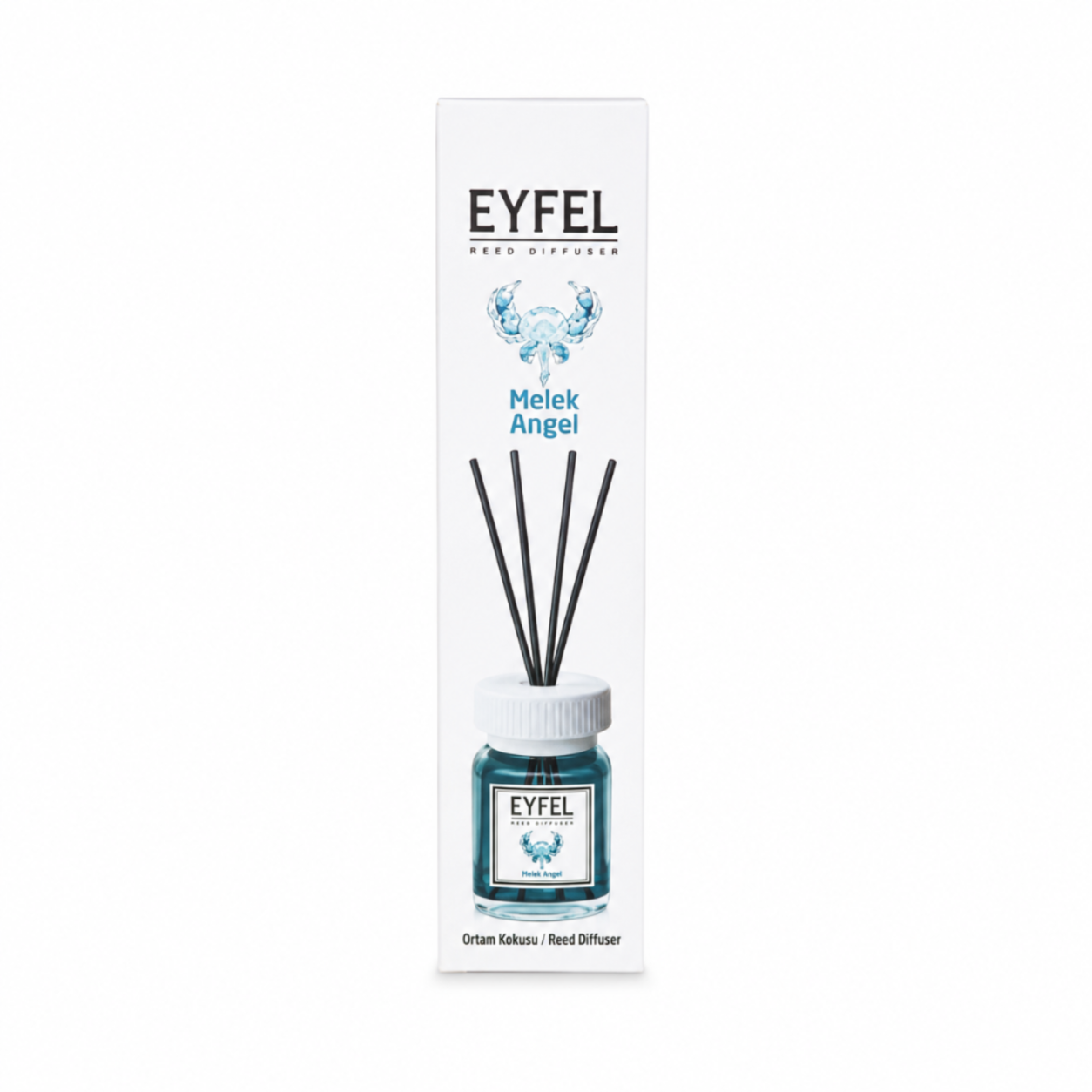 Odorizant de cameră cu bețișoare EYFEL Melek Angel, 120 ml