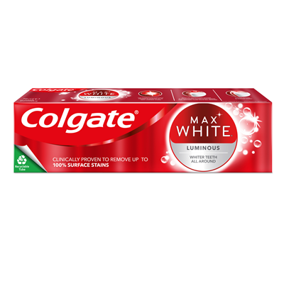 Pastă de Dinți Colgate Max White Luminous pentru Albire, 75 ml